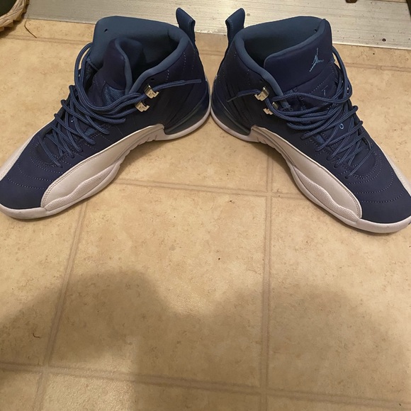 Air Jordan stone blue 12s - Picture 2 of 4